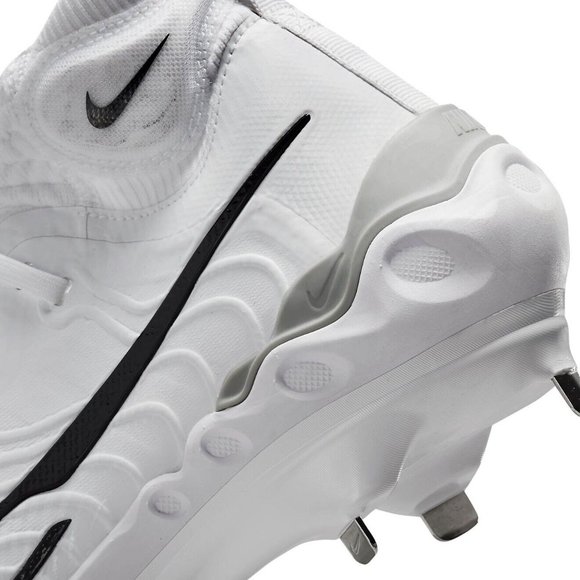 Nike Alpha Huarache NXT White Metal Baseball Cleat DJ6517-100 NEW - Picture 4 of 9